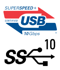 SuperSpeed USB 10 Gb/s USB 3.1 (USB 3.1 Gen 2)