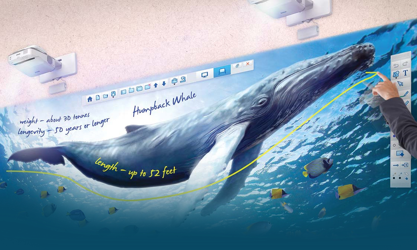 Projektory na krátku projekčnú vzdialenosť EPSON Projektory na krátku projekčnú vzdialenosť EPSON