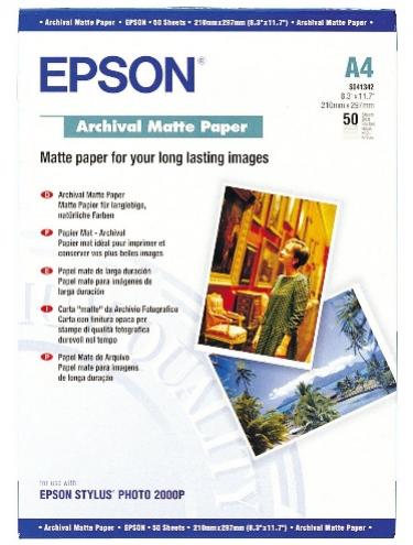 EPSON Archival Matte Photo Paper A4/50ks