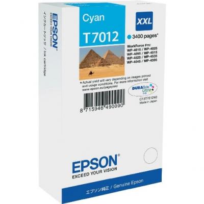 EPSON T7012 azúrová 34ml