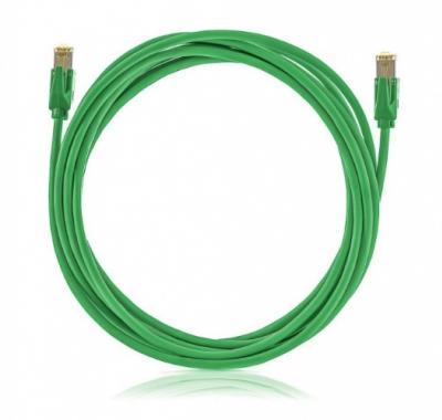 SOLARIX Patch kábel CAT5E SFTP PVC 0,5m zelený