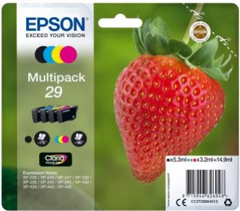 EPSON 29L multibalenie 4 farby 4 x 14,9m