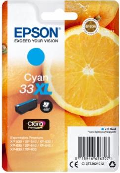 EPSON 33XL azúrová  8,9ml