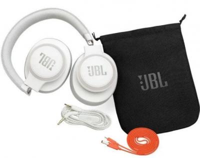 JBL Live 650BTNC slúchadlá biele