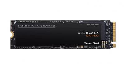 Western Digital SSD M.2 PCIe 500GB Black SN750 NVMe