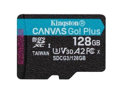 KINGSTON 128GB microSDXC Canvas Go! Plus bez adaptéru