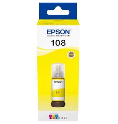 EPSON 108 žltá 70ml