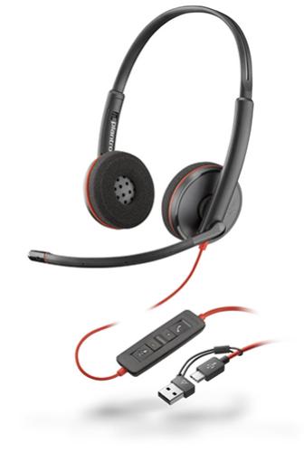 Poly Blackwire 3220 USB-C/A headset