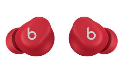 Beats Solo Buds Transparent Red