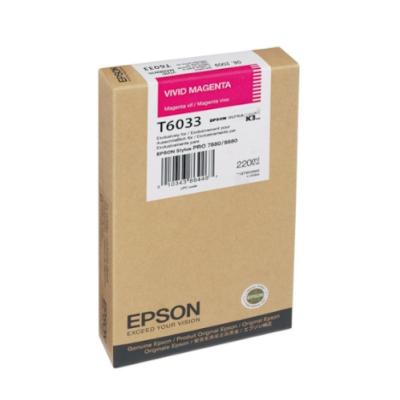 EPSON T6033 atrament purpurová 220ml