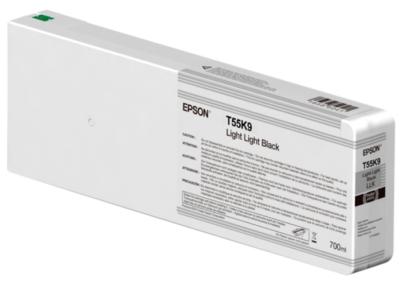EPSON T55K9 atrament sivá 700ml