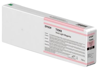 EPSON T55K6 atrament svetlá purpurová 700ml
