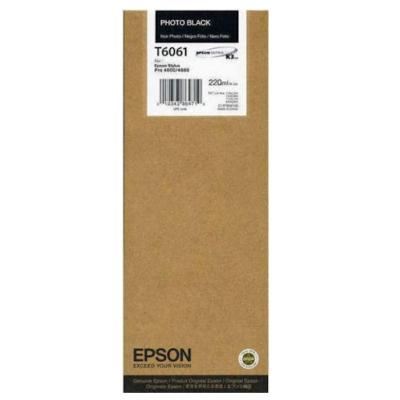EPSON T6061 atrament foto čierna 220ml