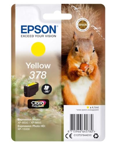 EPSON 378 atrament žltá 4,1ml