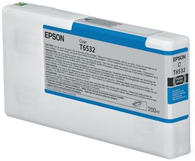EPSON T6532  atrament azúrová 200ml