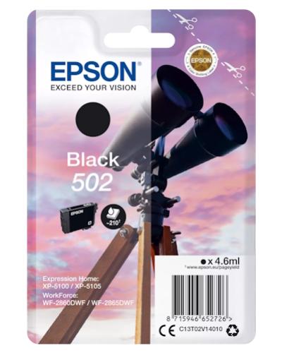 EPSON 502 atrament čierna 4,6ml