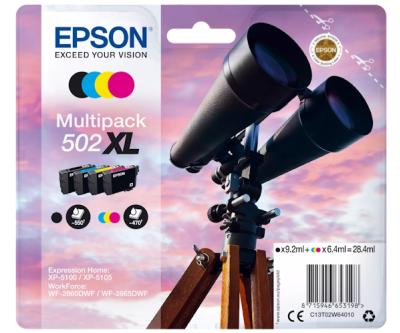 EPSON 502XL štvorfarebný atrament 28,4ml