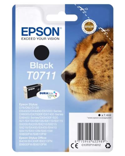 EPSON T0711 atrament čierna 7,4ml