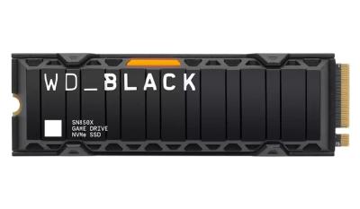 Western Digital SSD M.2 PCIe 4TB Black SN850X NVMe s chladičom