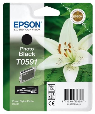 EPSON T0591 atrament foto čierna 13ml