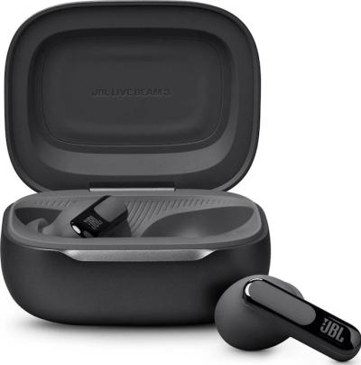 JBL Live Beam 3 slúchadlá čierne