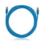 SOLARIX Patch kábel CAT5E SFTP PVC 15m modrý